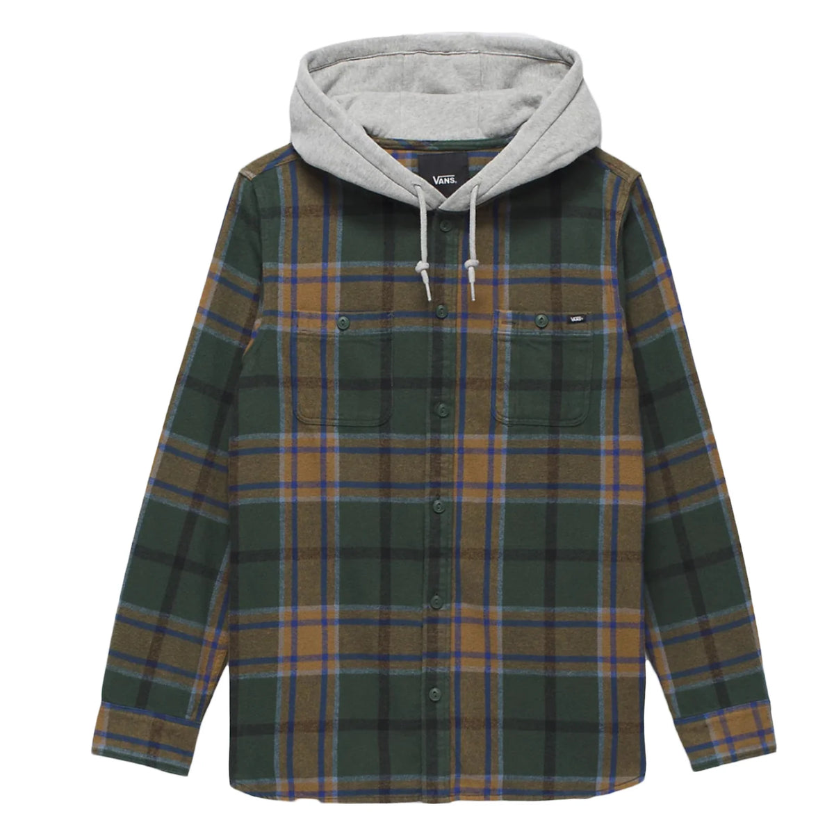 Vans Boys Lopes Hoodie Deep Forest Kangroo