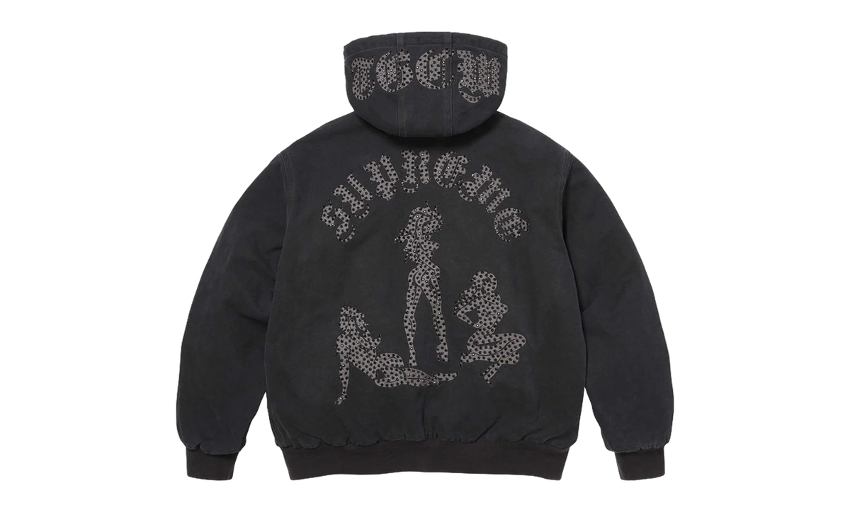 The Great China Wall Hooded Work Jacket "SS26 - Black" SU27511