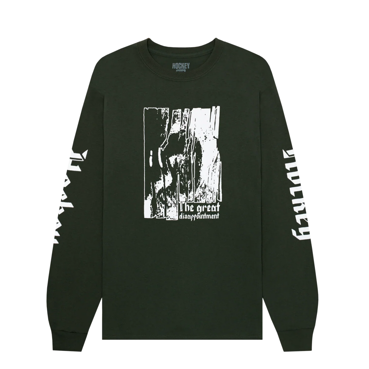 Hockey Disappointment Long Sleeve Tee Forest Green