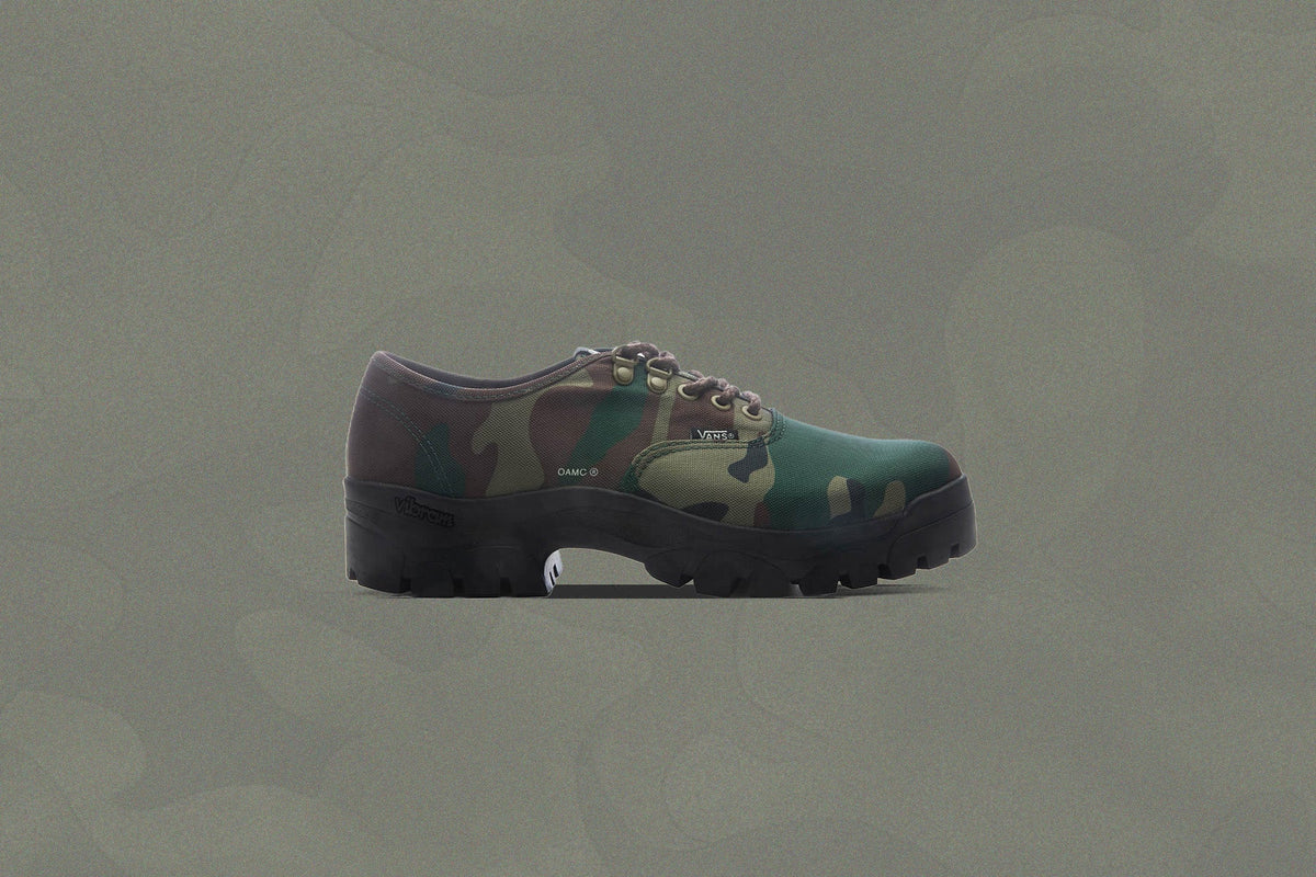 OTW by Vans x OAMC Authentic Oxford Woodland Camo