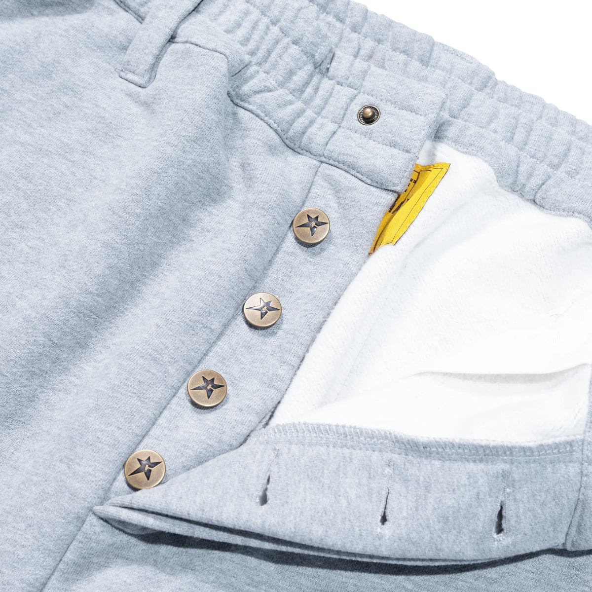 Carpet C Star Button Fly Sweatpants