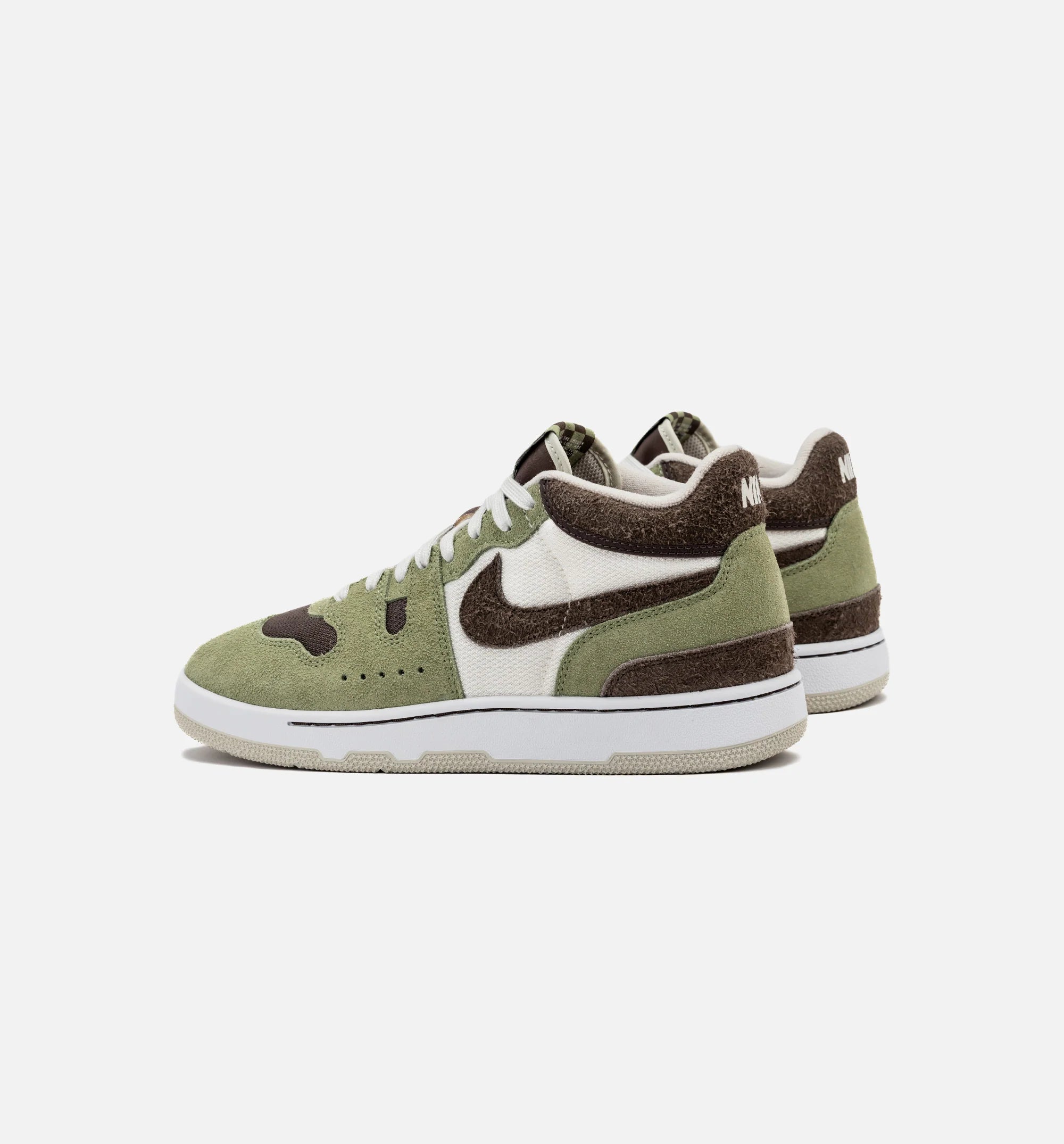 Attack Oil Green and Ironstone Mens Lifestyle Shoe Oil Green Ironstone Sail White Light Bone Pale Ivory
