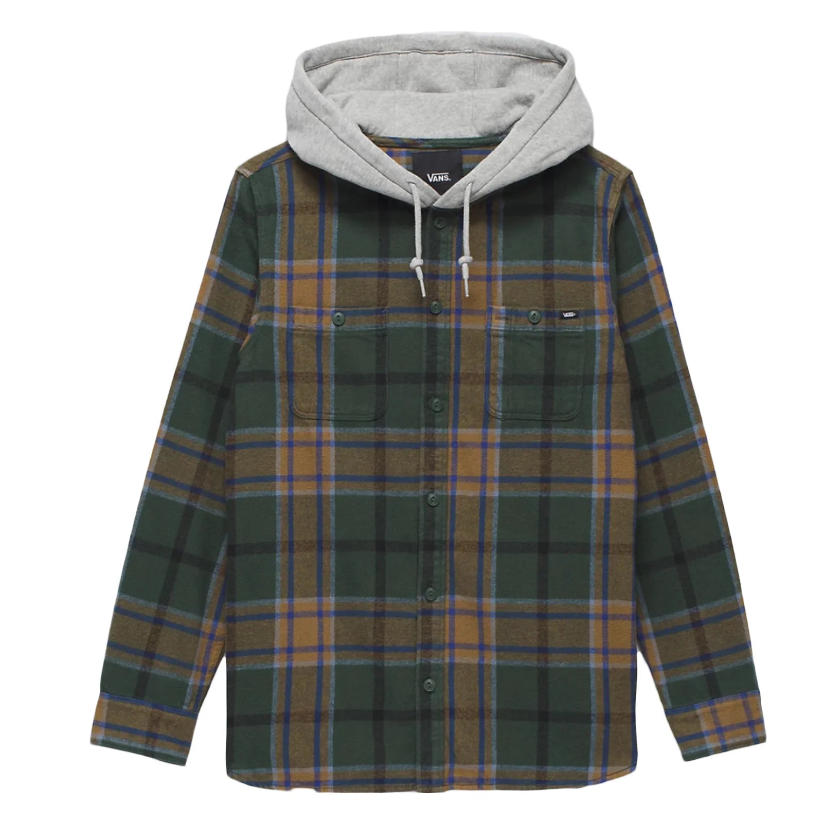 Vans Boys Lopes Hoodie Deep Forest Kangroo