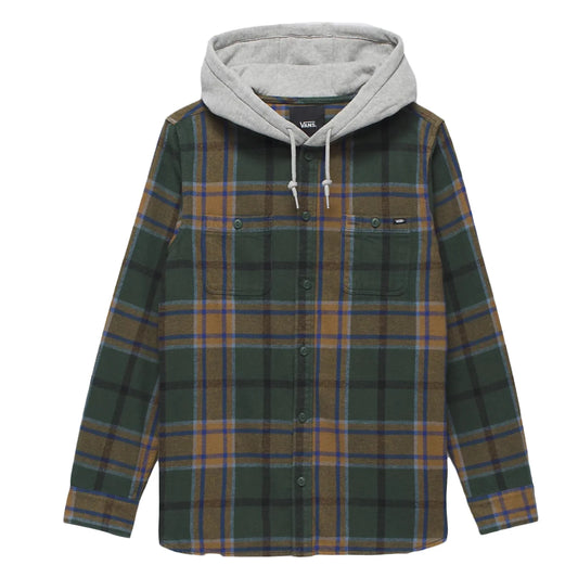 Vans Boys Lopes Hoodie Deep Forest Kangroo