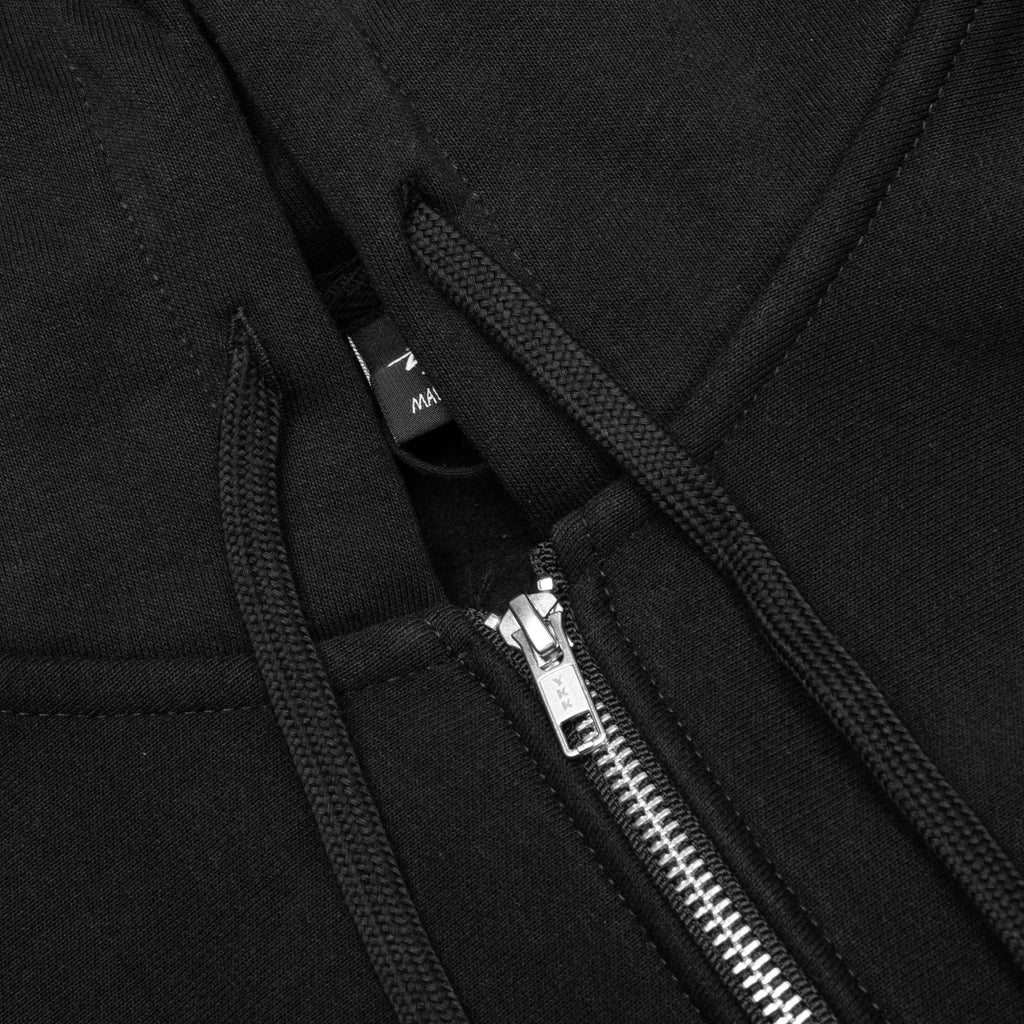 Built To Last Zip Hoodie Black