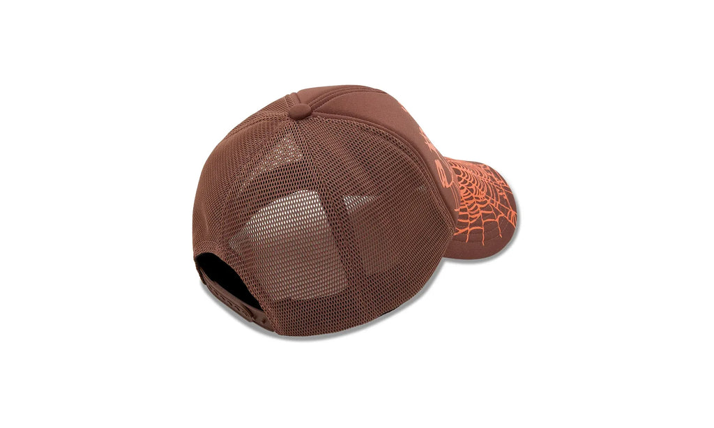 OG Web Trucker Hat "Brown" SP5der252
