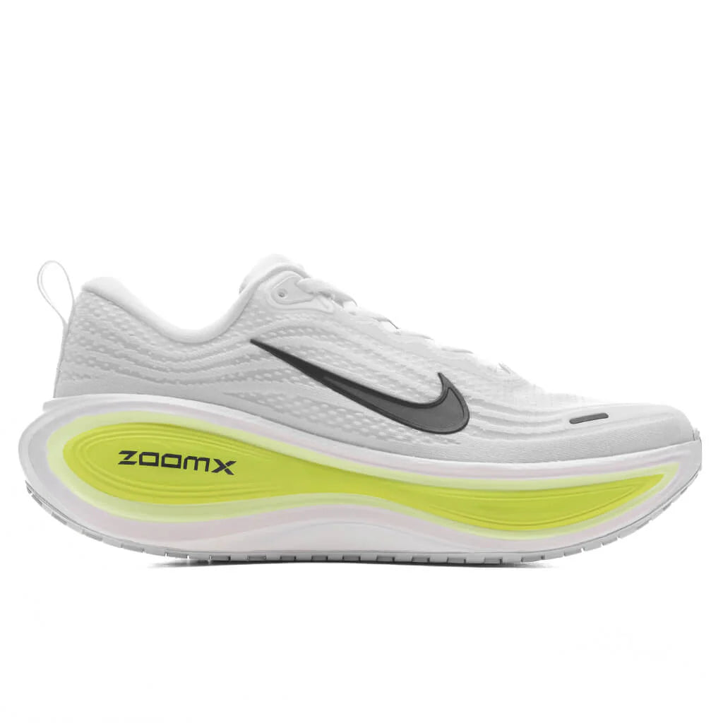 Womens Vomero Plus White Black Cyber