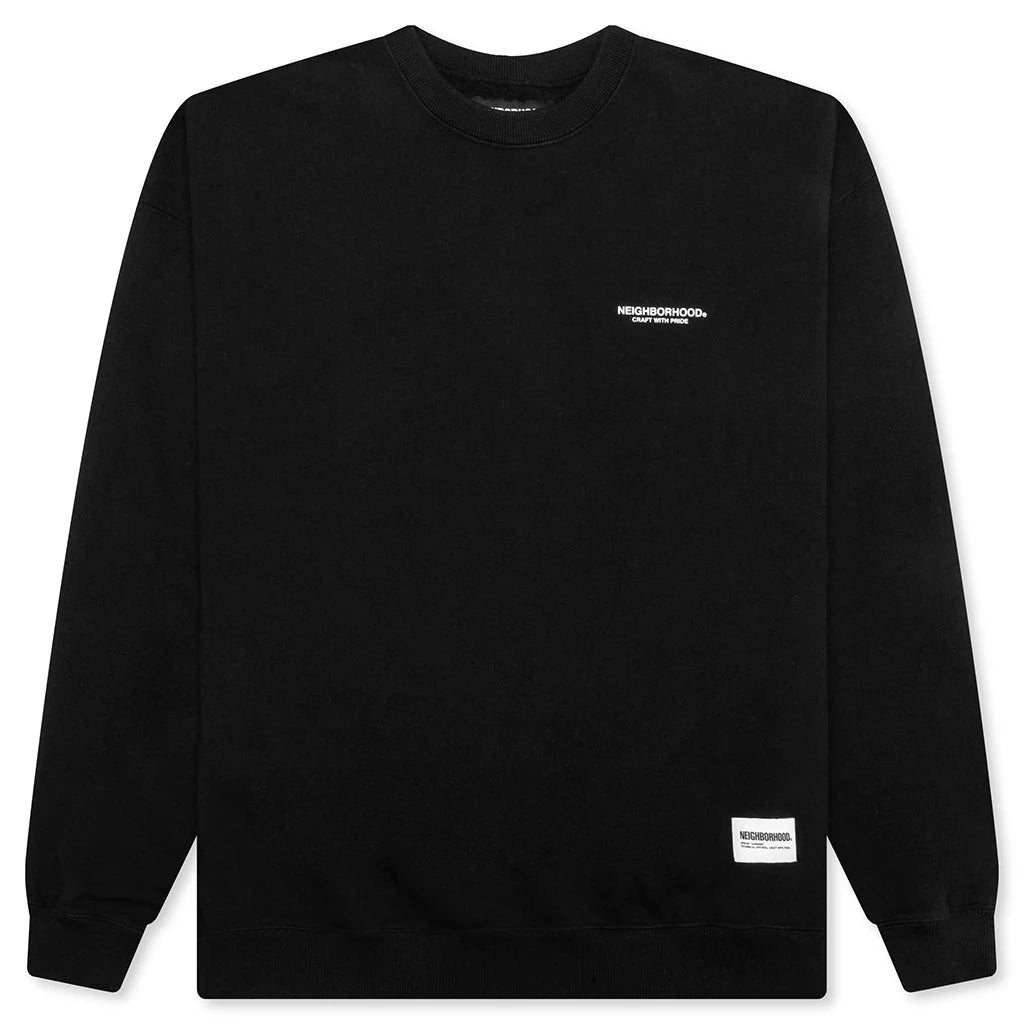 Classic Sweat Shirt L S Black