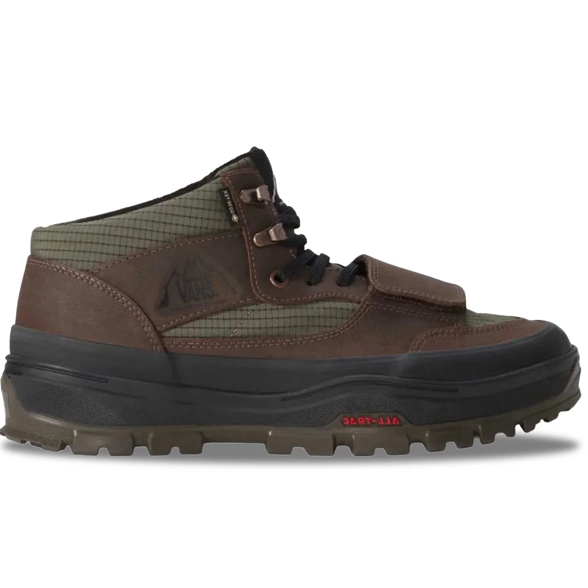 Vans MTE Mountain Mid GORE TEX Insulated Shoe Dark Green Dark Brown