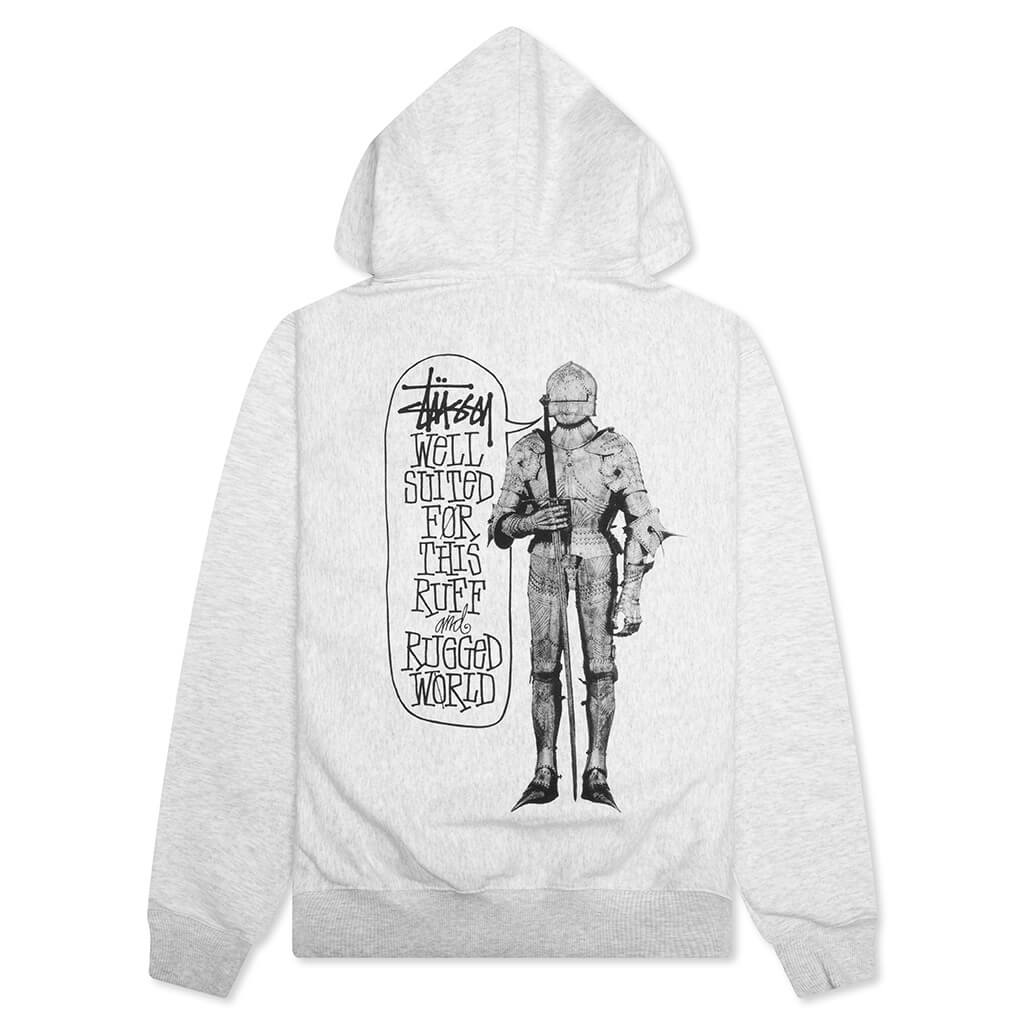 Well Suited Zip Hoodie Ash Heather