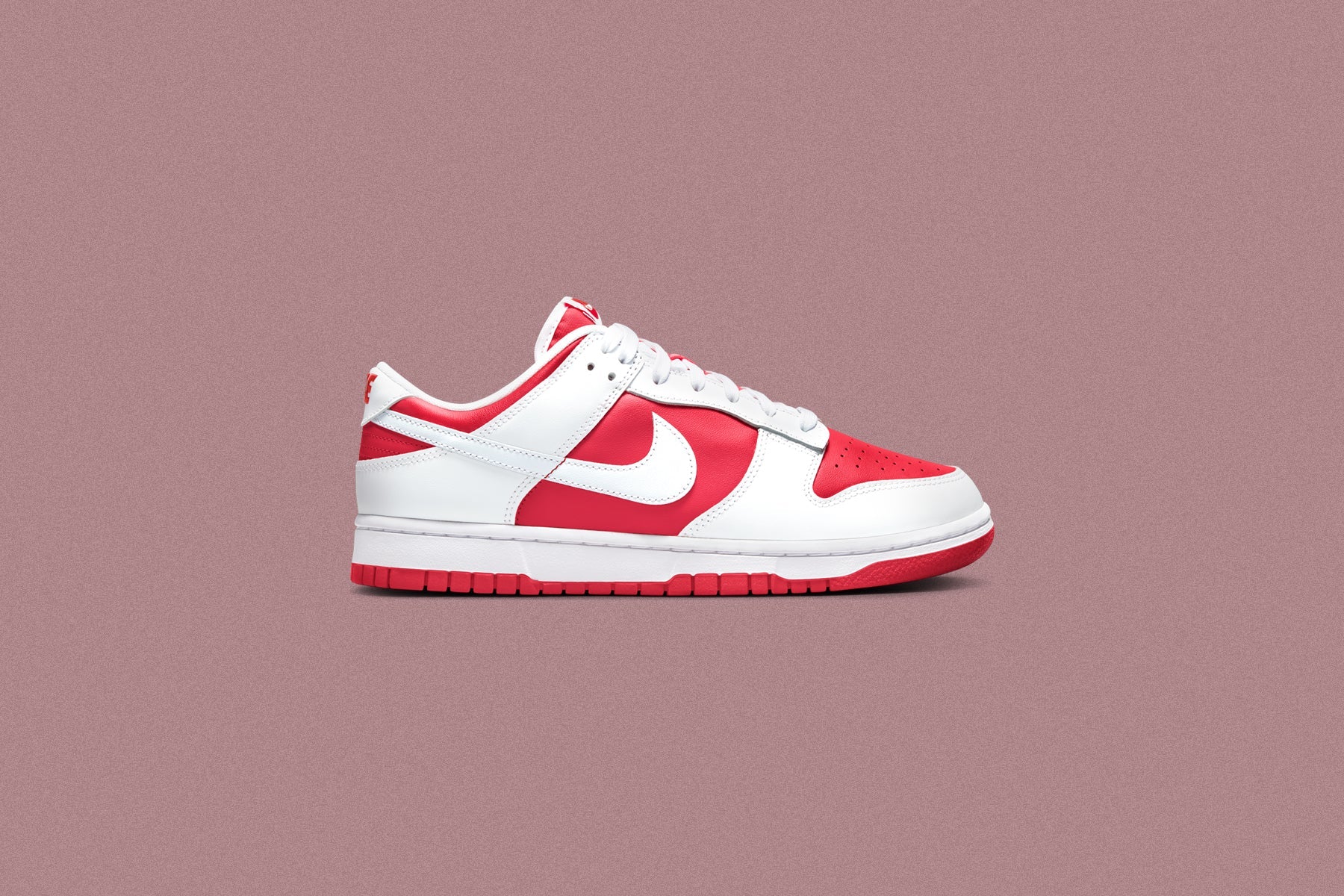 Dunk Low Retro 'Championship' - University Red/White