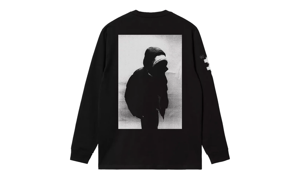 Long Sleeve Archive Script Tee "Black" I036002 89 XX