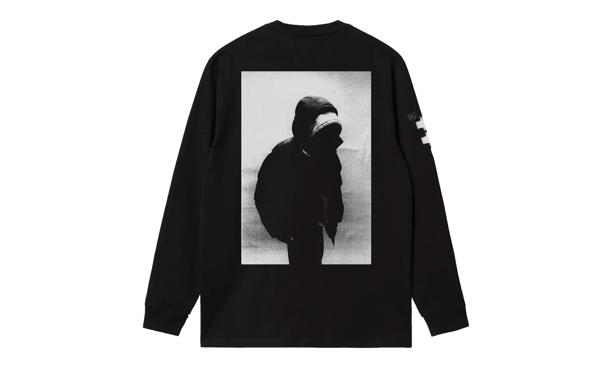 Long Sleeve Archive Script Tee "Black" I036002 89 XX