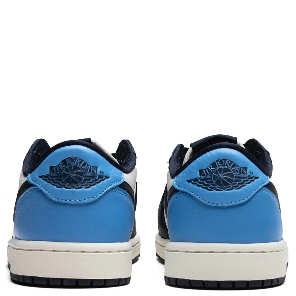 Air Jordan 1 Low OG Obsidian Obsidian University Blue Sail