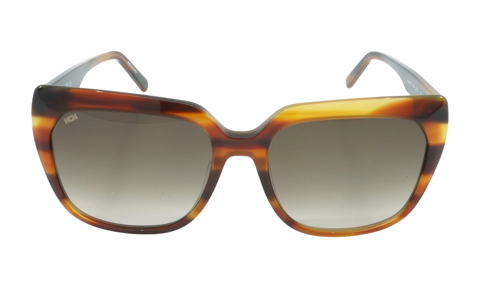 Square Sunglasses "STRIPED COGNAC" MCM701S-256