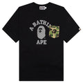 ABC Camo College Pocket Relaxed Tee Black