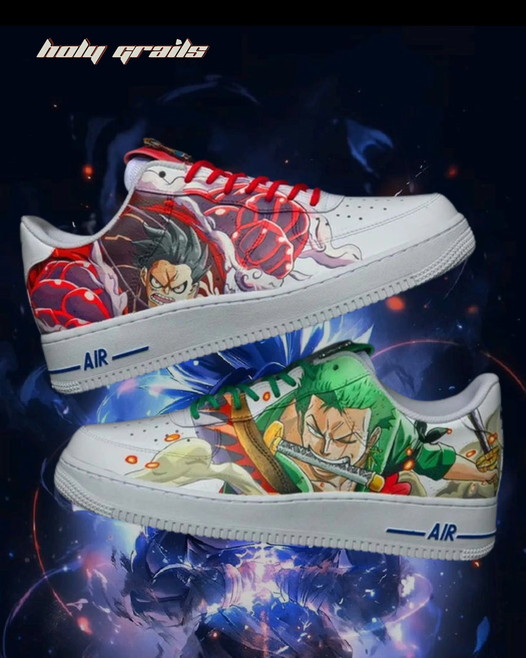 Air Force 1 x Zoro x Luffy