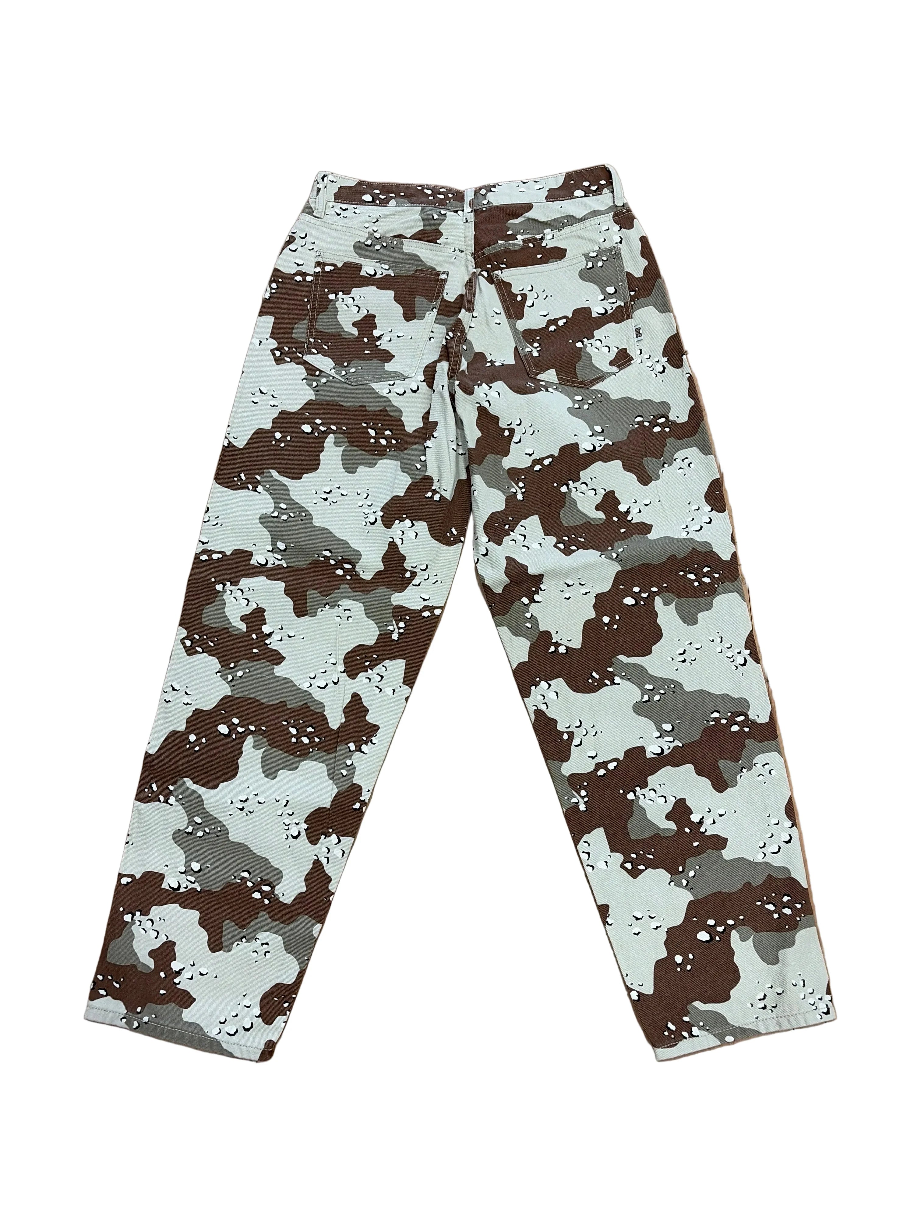 HUF Cromer Camo Pant Brown