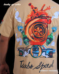 Turbo Speed Ceramic Beige Tee HG x Early Future
