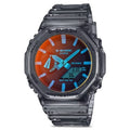 GA2100TLS 8A Translucent Grey Dusk Orange