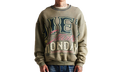 Jumbo Crewneck Sweater "Stonewash Olive" DSM HOL2501 020