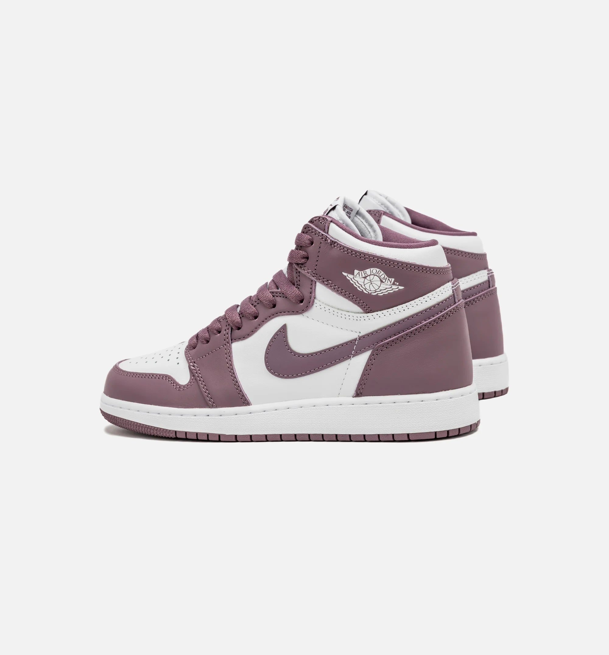 Air Jordan 1 Retro High OG Sky J Mauve Grade School Lifestyle Shoe White Sky J Mauve Free Shipping