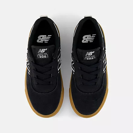 New Balance Numeric Jamie Foy 306 Kids Black White Gum