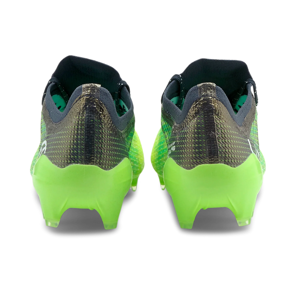 PUMA Ultra 13 FG AG Firm Soccer Shoes Green Glare Elektro Aqua Spellbound