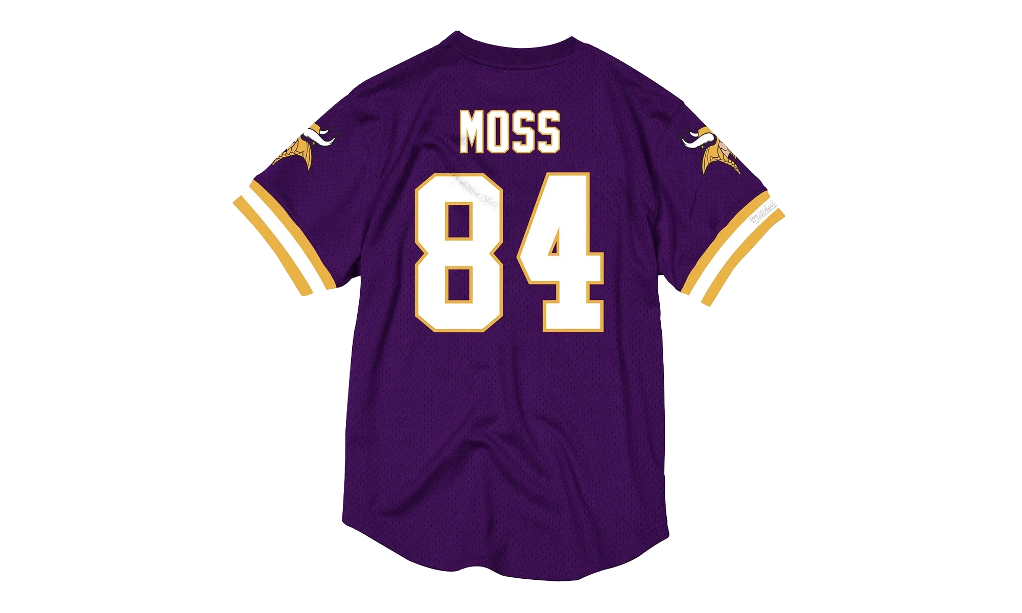 NFL Name & Number Mesh Crew Neck Shirt "Minnesota Vikings - Purple" NNMPMG18061 MVIPURP00RMO