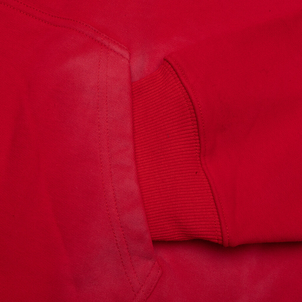 Samurai Hood Washed Red