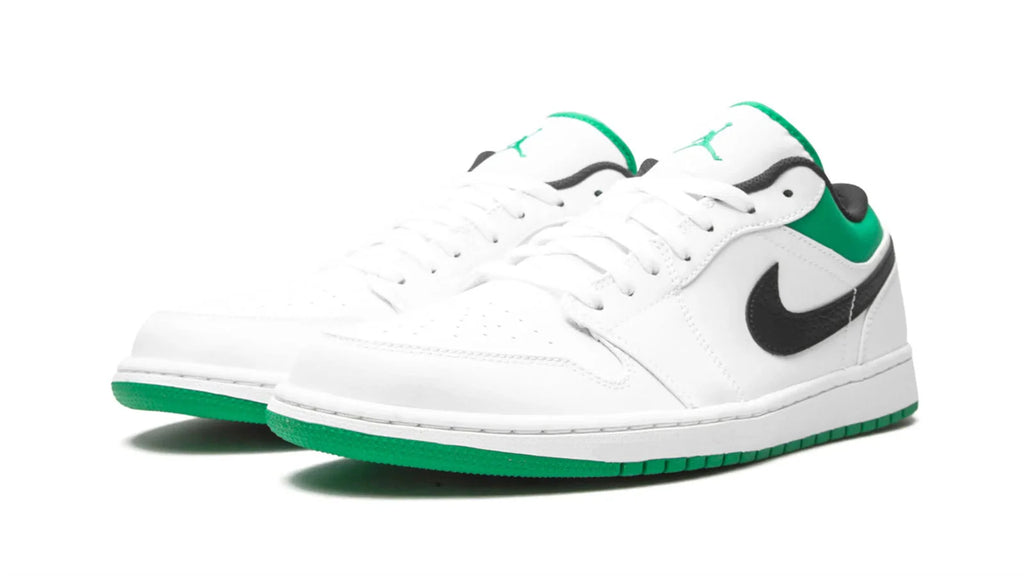 Air Jordan 1 Low White Lucky Green
