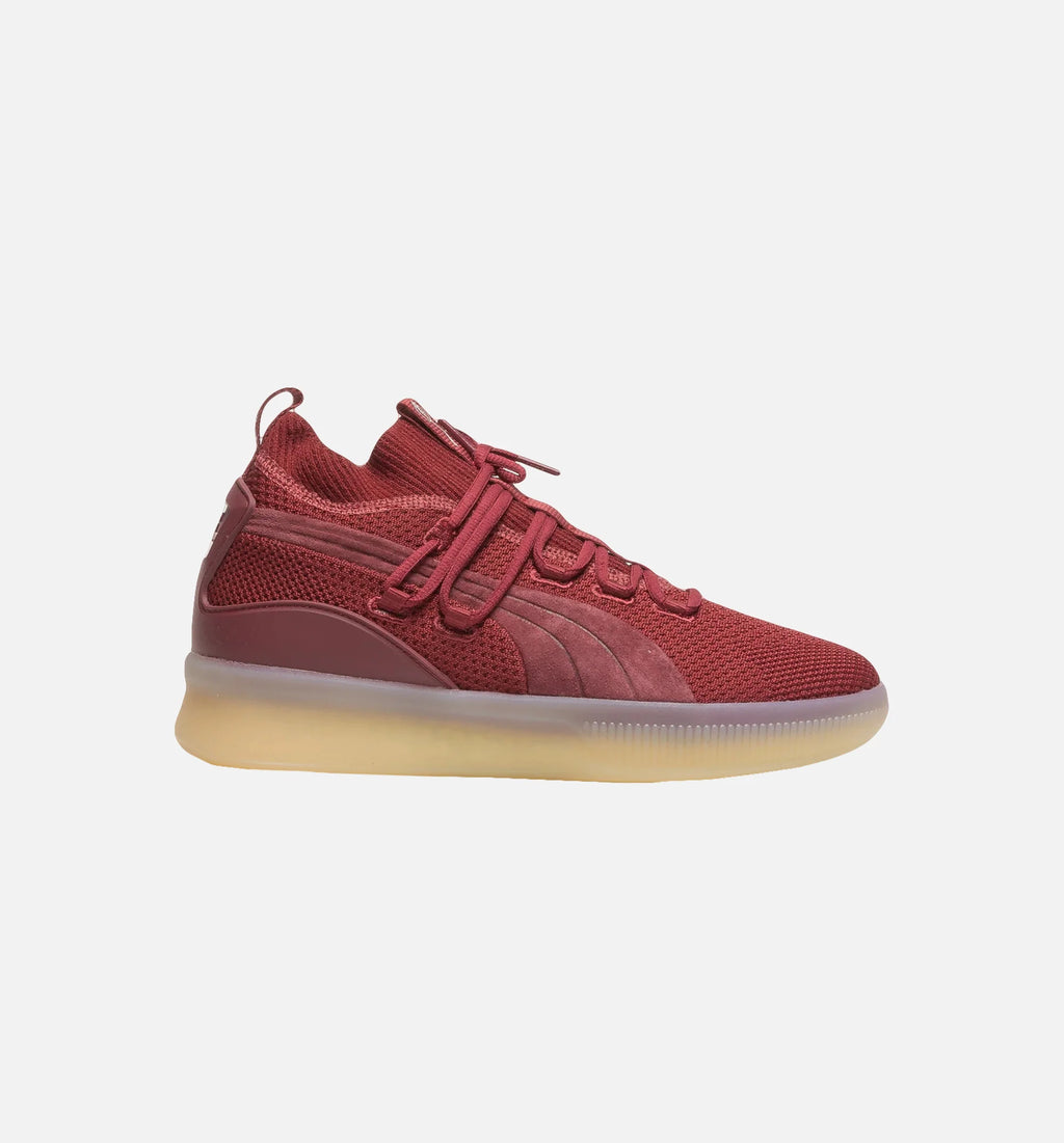 Def Jam X Clyde Court 35Th Anniversary Mens Basketball Shoe Burgundy Gum
