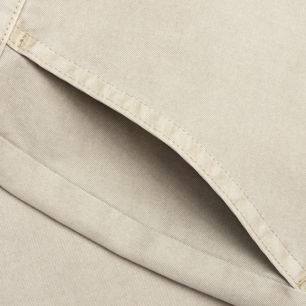 Cotton Tailored Short Beige