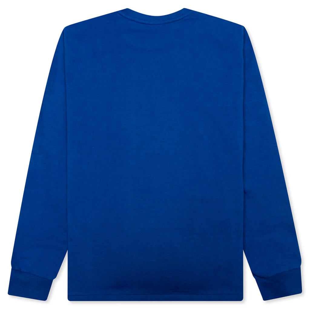 By Bathing Ape L S Tee Blue