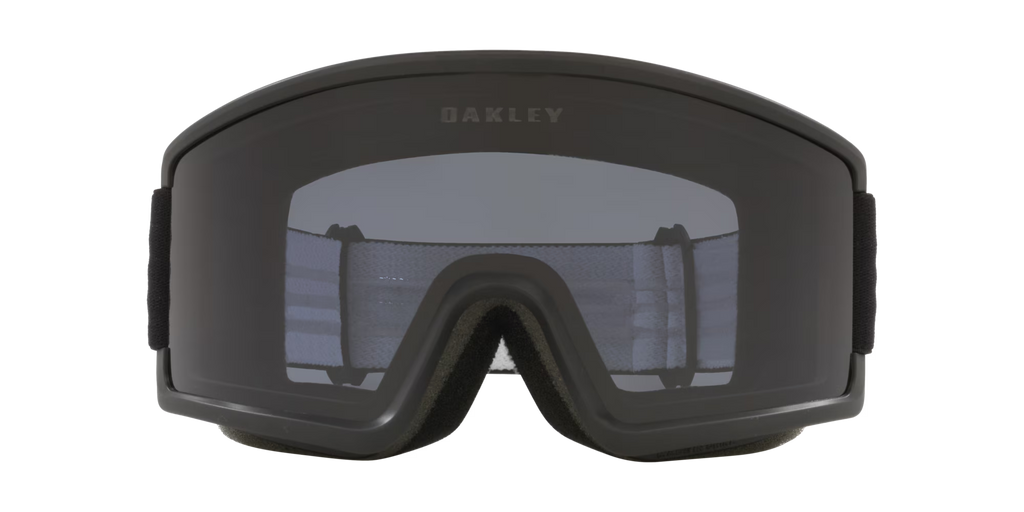Oakley Target Line L Snow Goggles Matte Black Dark Grey