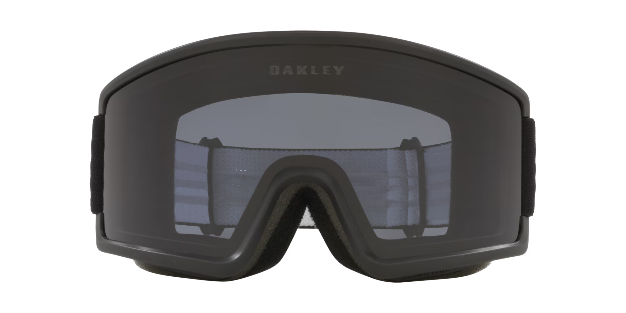 Oakley Target Line L Snow Goggles Matte Black Dark Grey