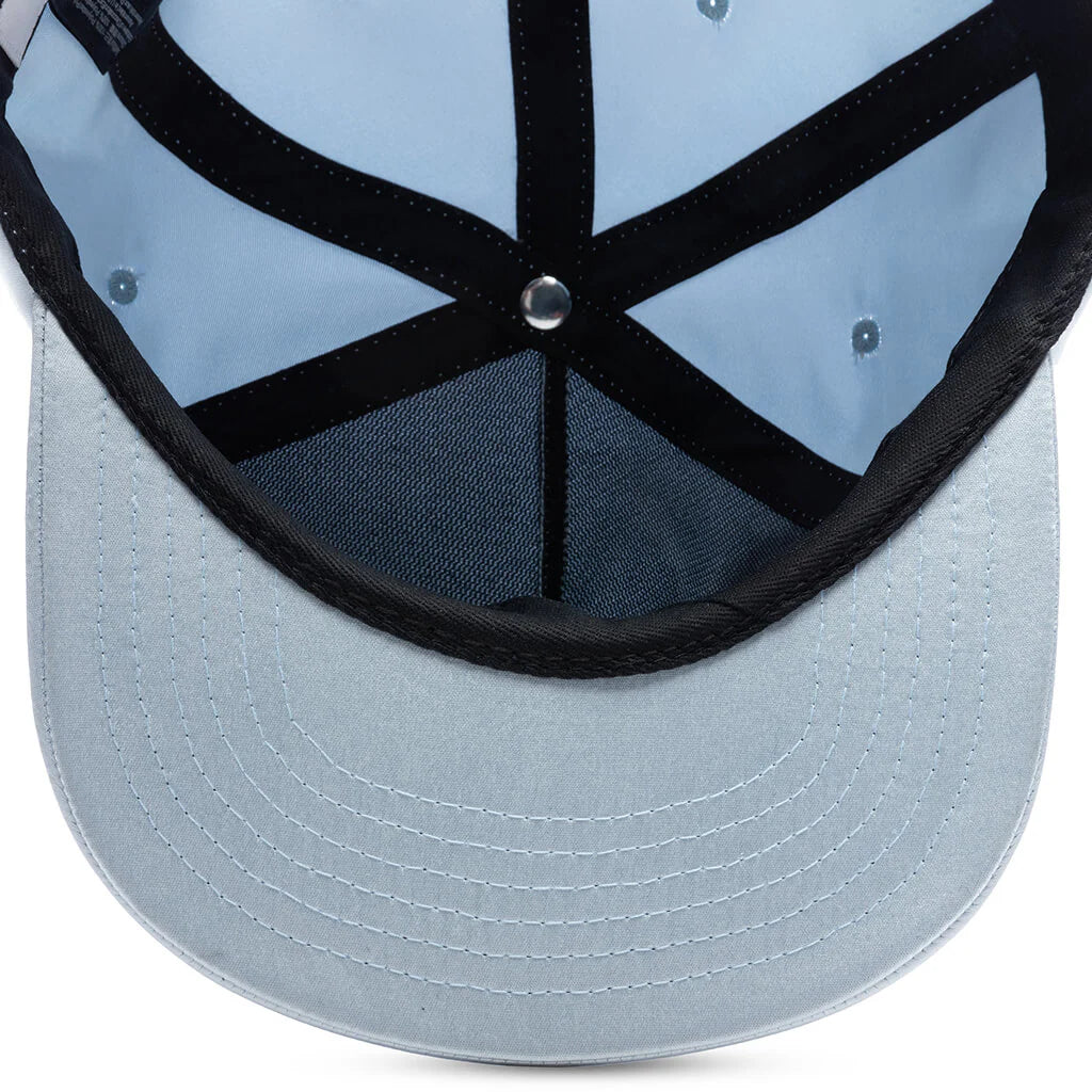 Satin Logo Hat Sky Blue