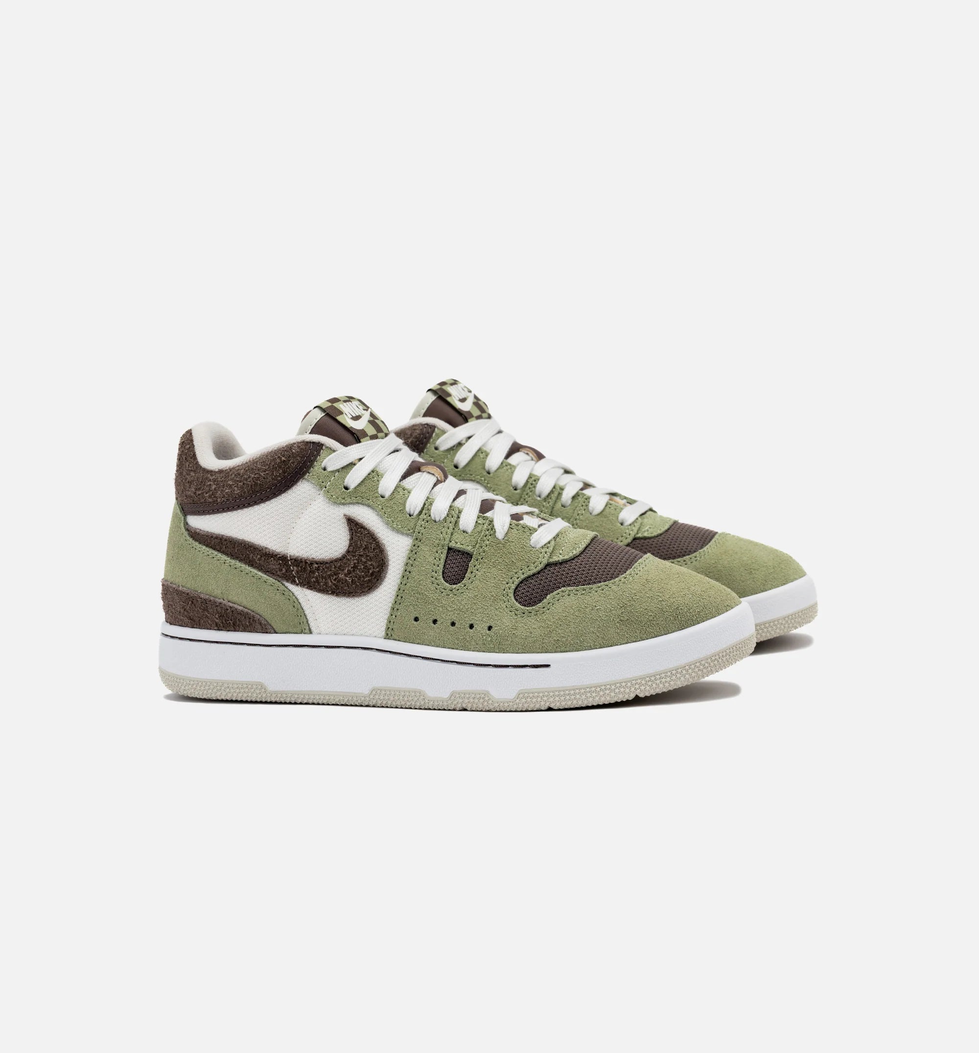 Attack Oil Green and Ironstone Mens Lifestyle Shoe Oil Green Ironstone Sail White Light Bone Pale Ivory