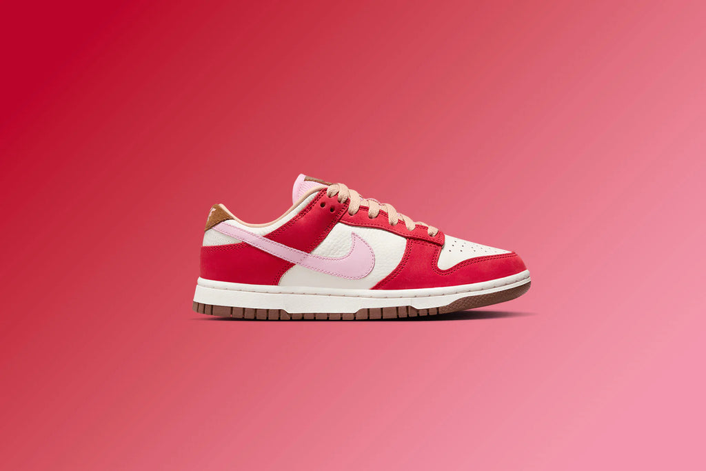 Women's Dunk Low PRM 'Bacon' - Sport Red/Sheen/Sail