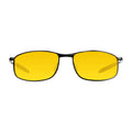 Cassette Optics Mixer Vinyl Semi Polarized Yellow Lens