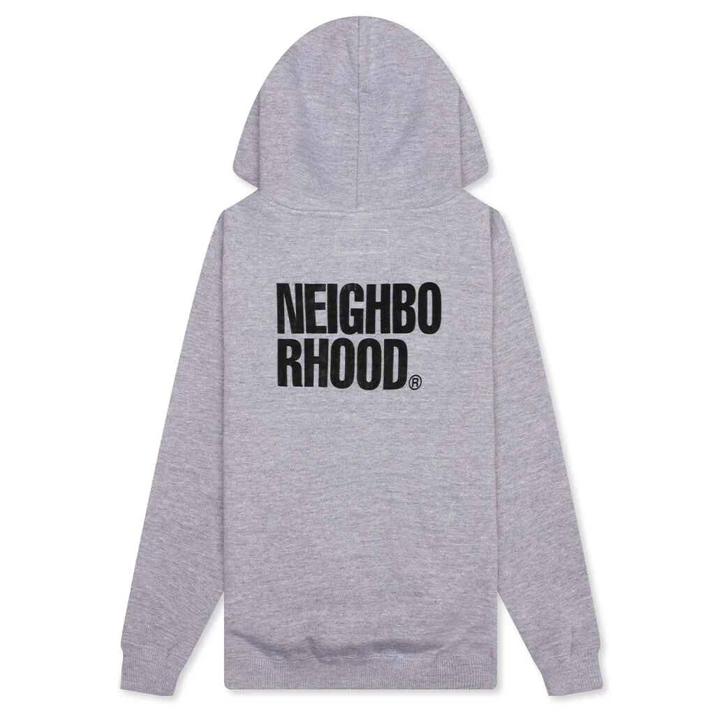 Kids OT Sweat Zip Hoodie LS Grey