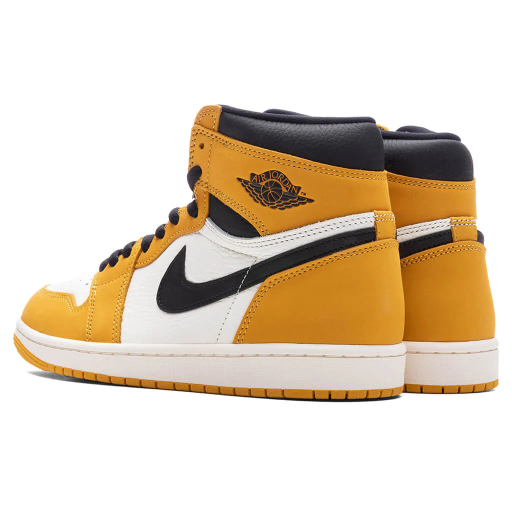 Air Jordan 1 Retro High OG Yellow Ochre Yellow Ochre Black Sail
