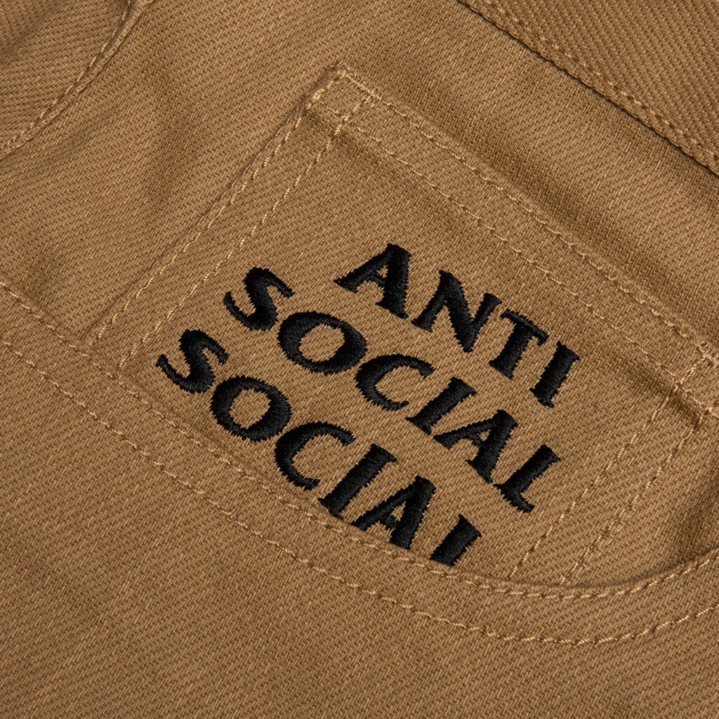 Chainstitch Carpenter Shorts Tan