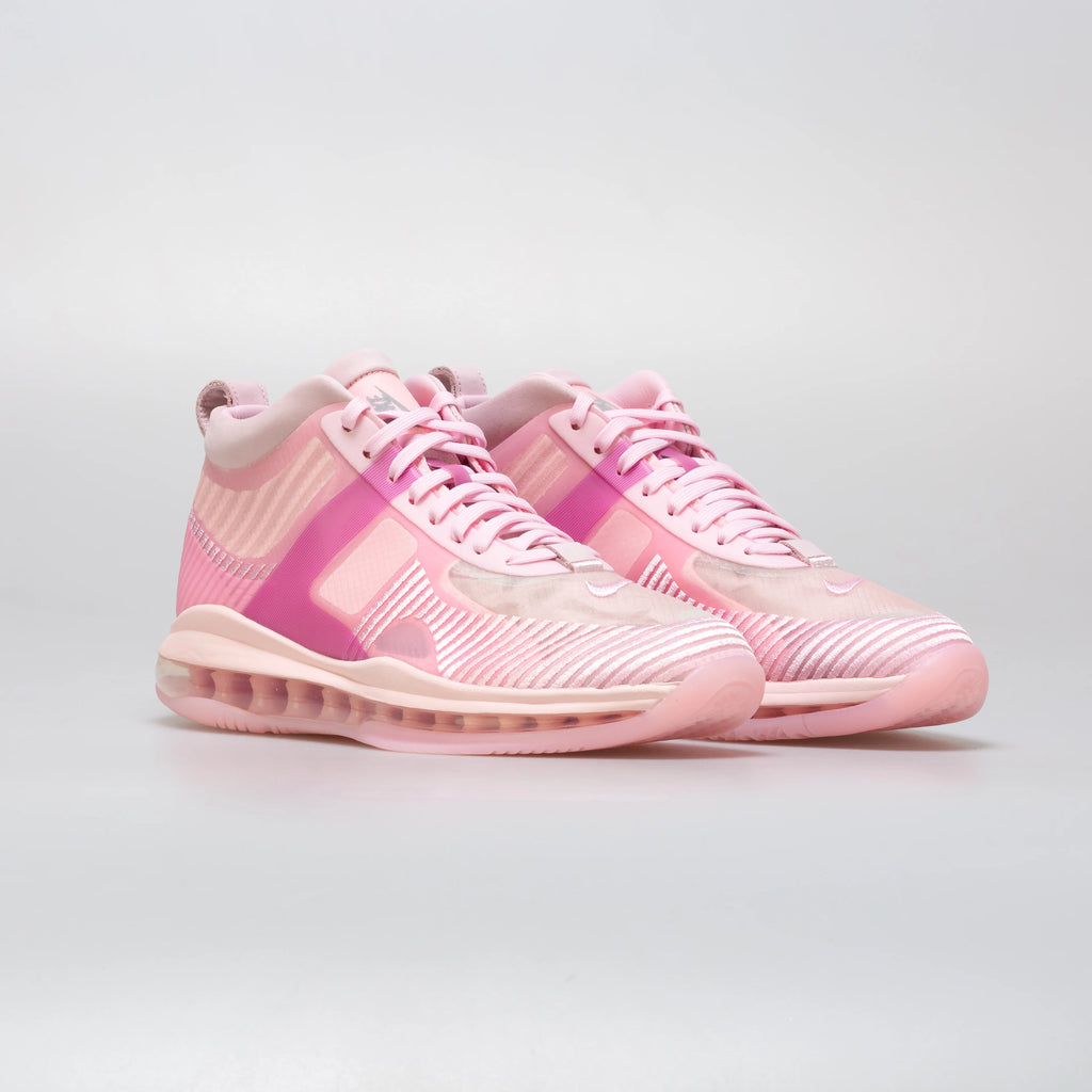 Lebron X John Elliott Icon QS Mens Basketball Shoe Pink Grey