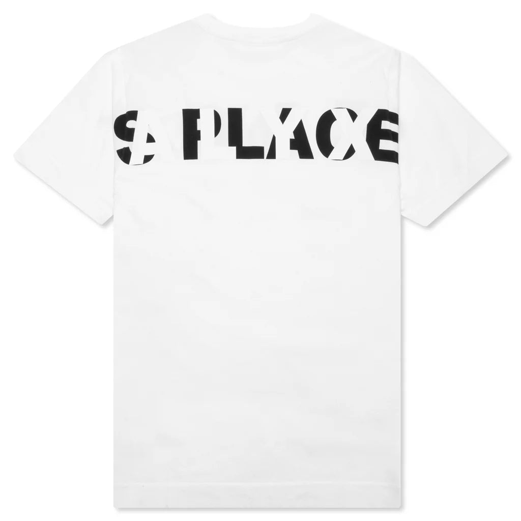 Inverted Logo S S Tee White