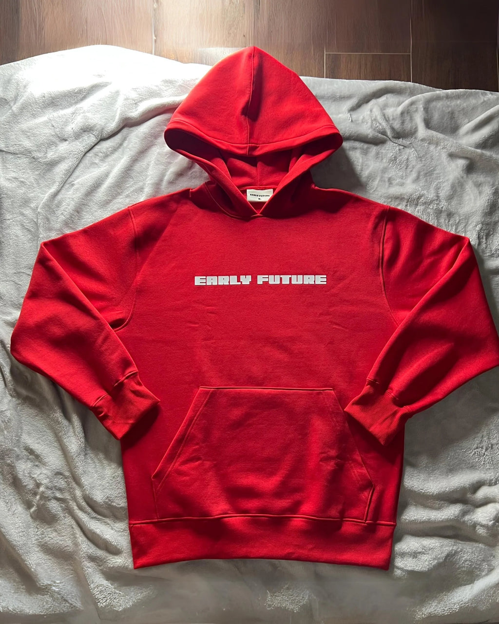 Red Necessary Hoodie HG x Early Future