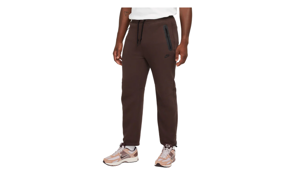 TECH FLEECE OPEN HEM PANTS "Baroque Brown / Black" HJ66533 237