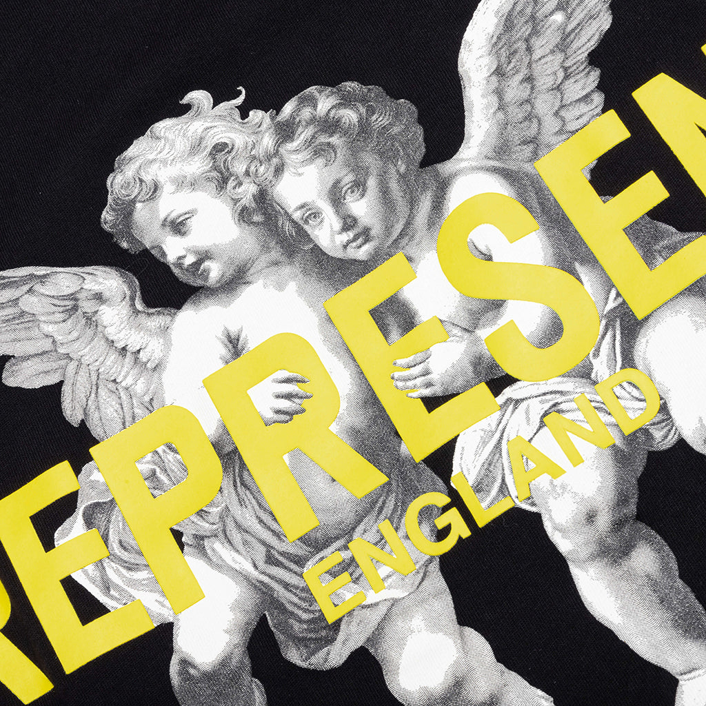 Legacy Cherubs T Shirt Jet Black