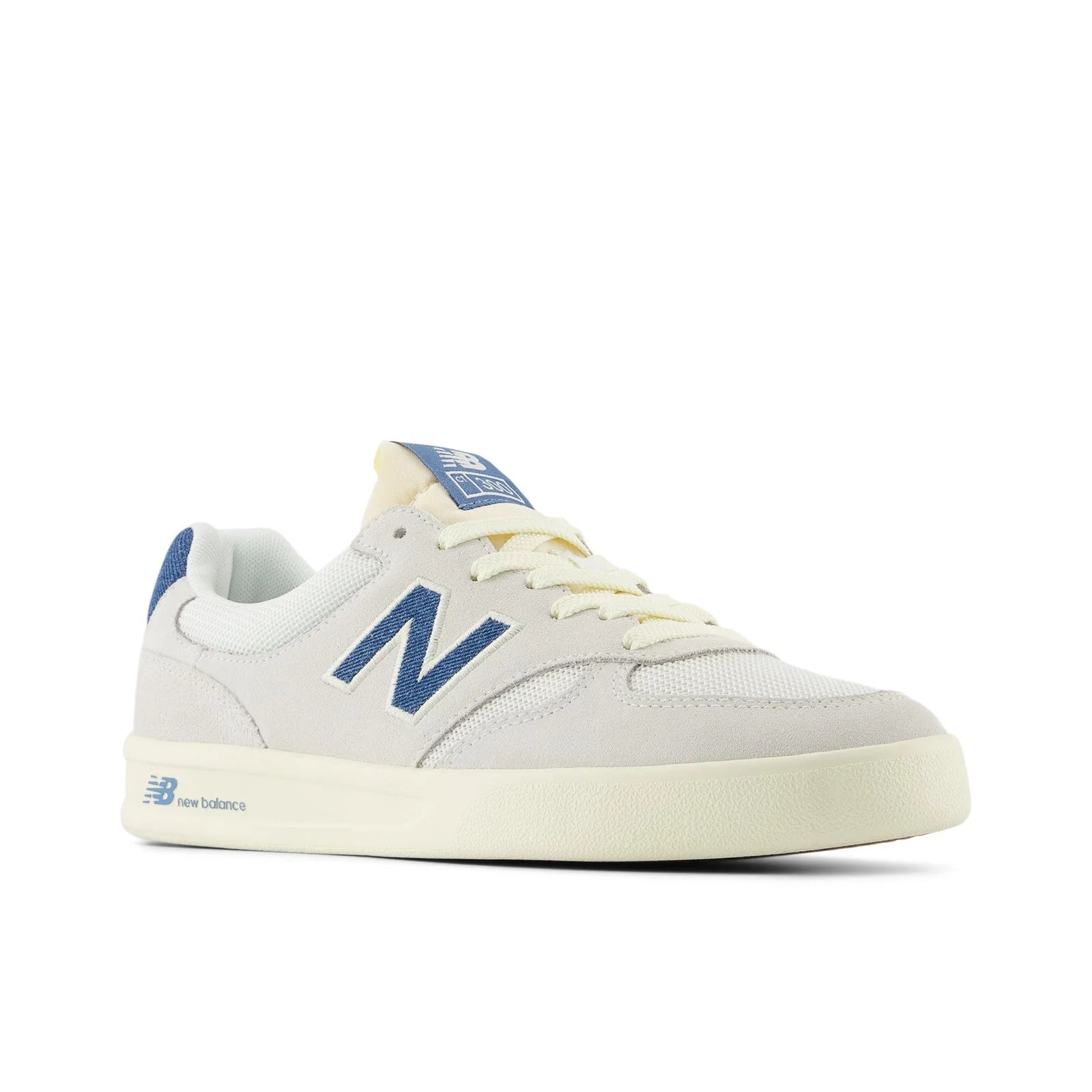 Unisex 300 Court in Sea Salt with Chrome Blue and White