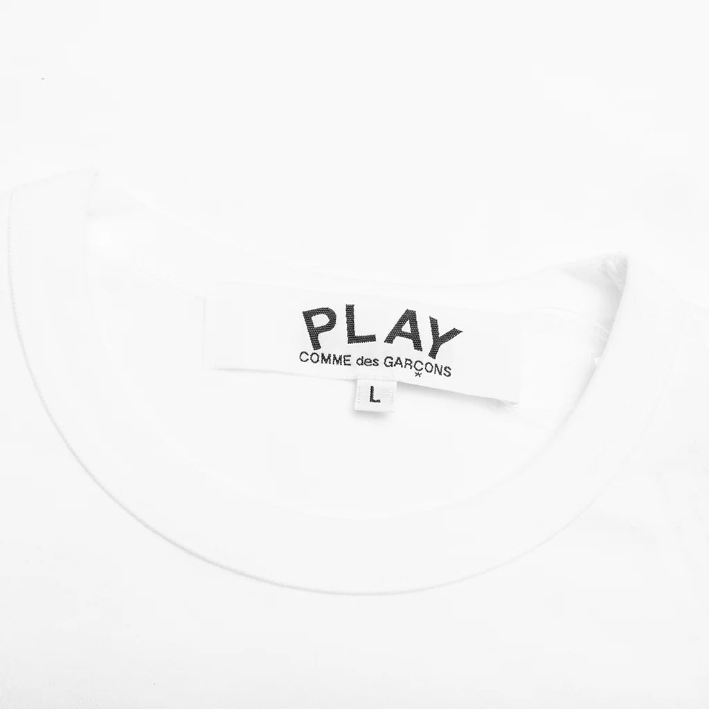 Logo Print Any Heart L S T Shirt White